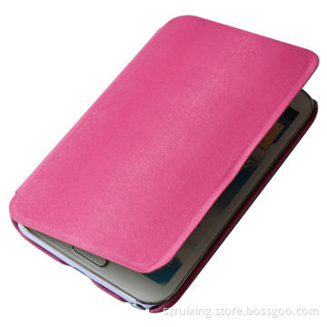 In stock item, Mink veins leather case for Samsung Galaxy Note 2/N7100 with stand function